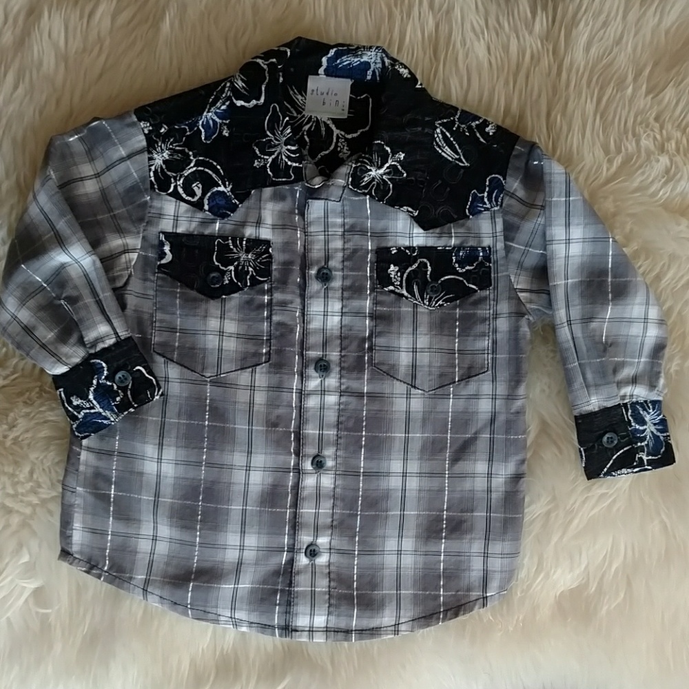 Boys Button Shirt
